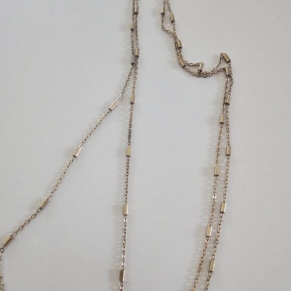 Leopard Print Long Necklace and Bangle Cuff - Picture 4 of 14